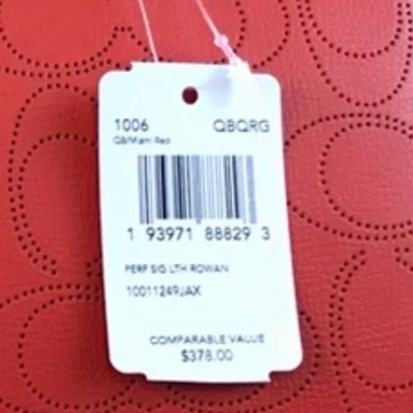 COACH ROWAN SATCHEL/CROSSBODY SIGNATURE LEATHE PURSE - Picture 11 of 11